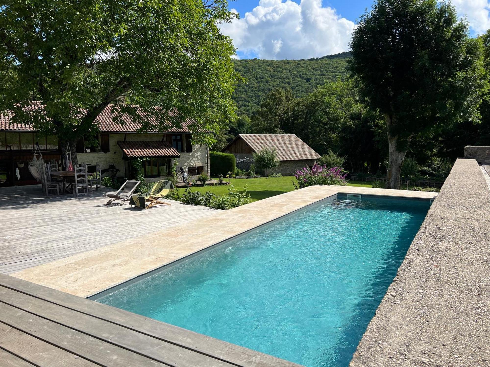 Les Granges De L'Eblouaz Bed and Breakfast Saint-Rambert-en-Bugey Exterior foto